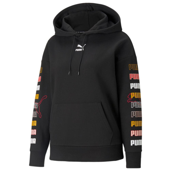 Puma Γυναικείο φούτερ Classics Graphics Hoodie TR Puma Γυναικείο φούτερ Classics Graphics Hoodie TR